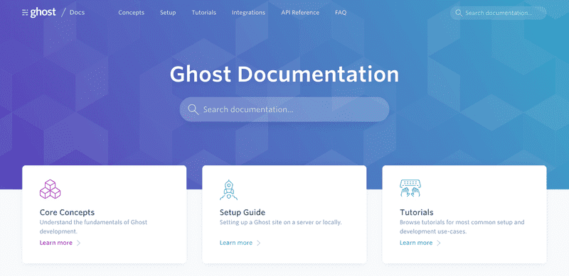 Ghost Documentation