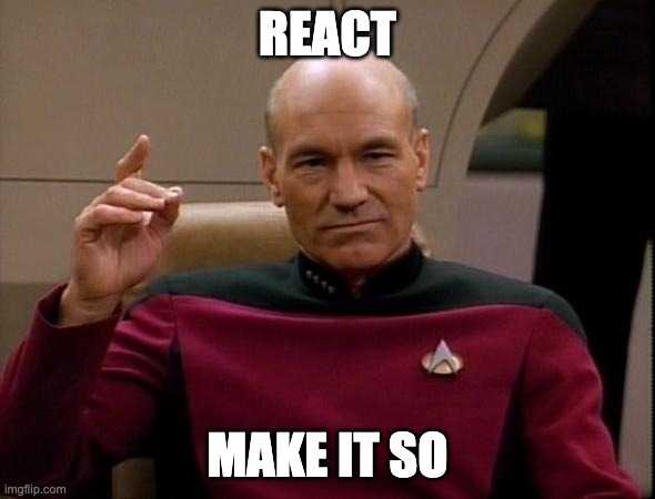 Captain Picard saying 