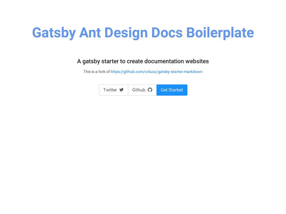 Screenshot of gatsby-antd-docs