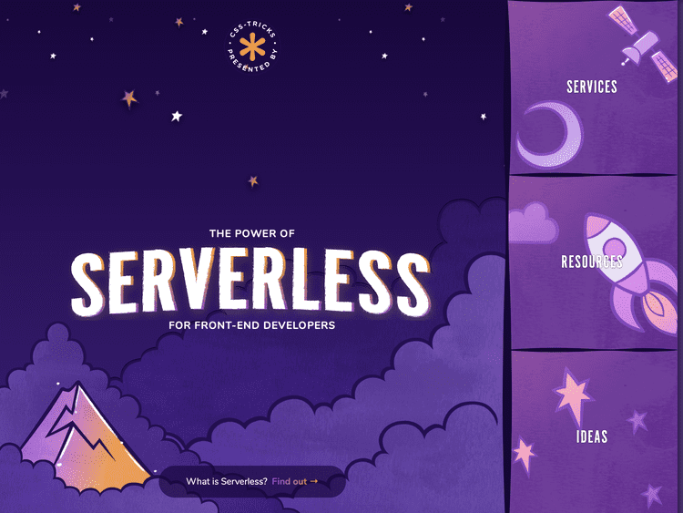 Screenshot of CSS Tricks — The Power of Serverless