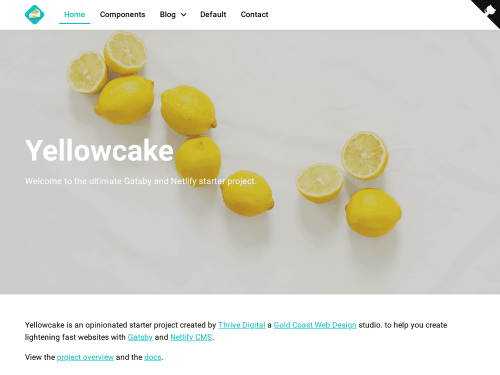 Screenshot of yellowcake