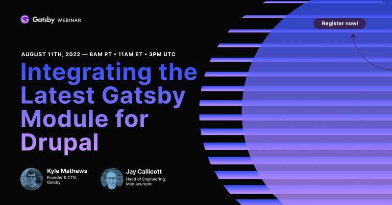 Integrating the Latest Gatsby Module for Drupal