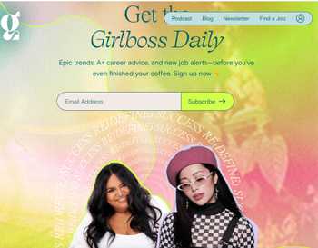 Screenshot of Girlboss